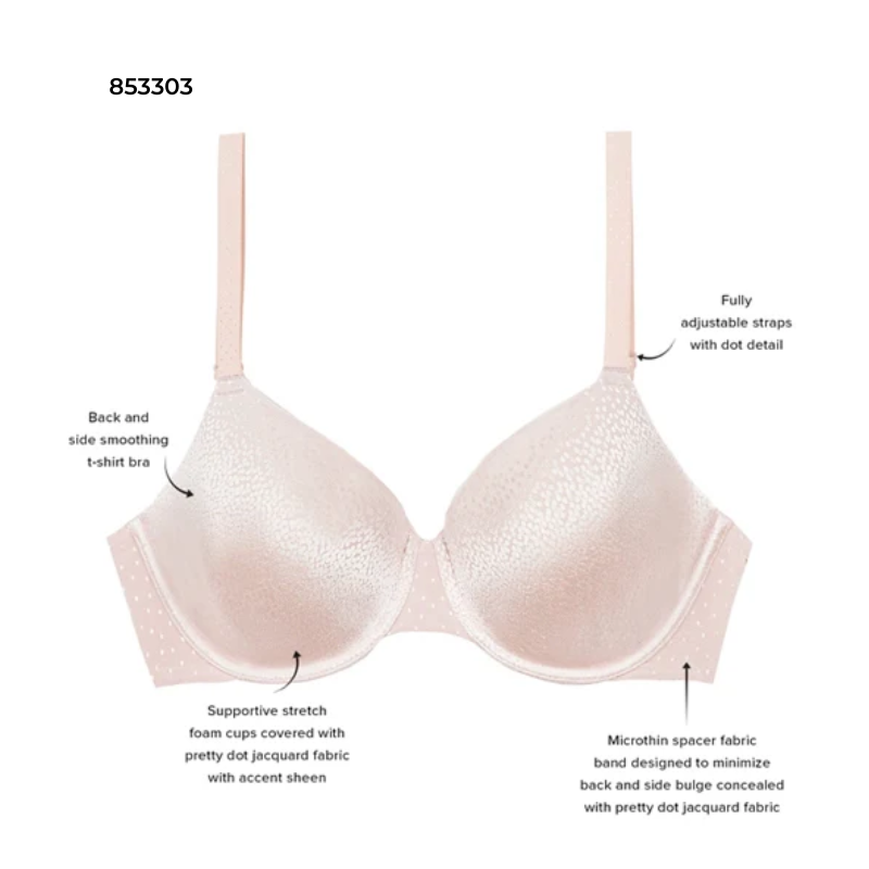 Wacoal Back Appeal Moulded T Shirt Bra Black - Victoria's Attic