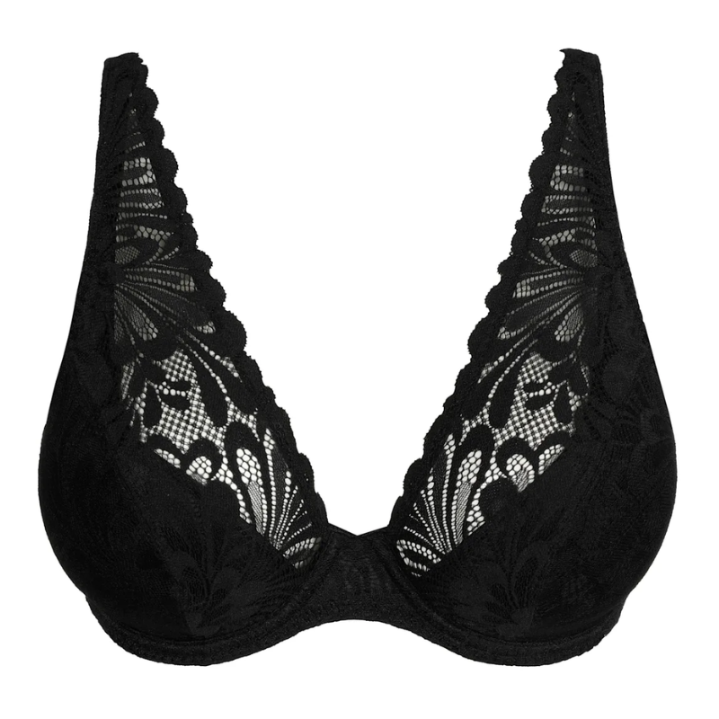 Prima Donna Twist Rupi Half Padded Plunge Bra Black