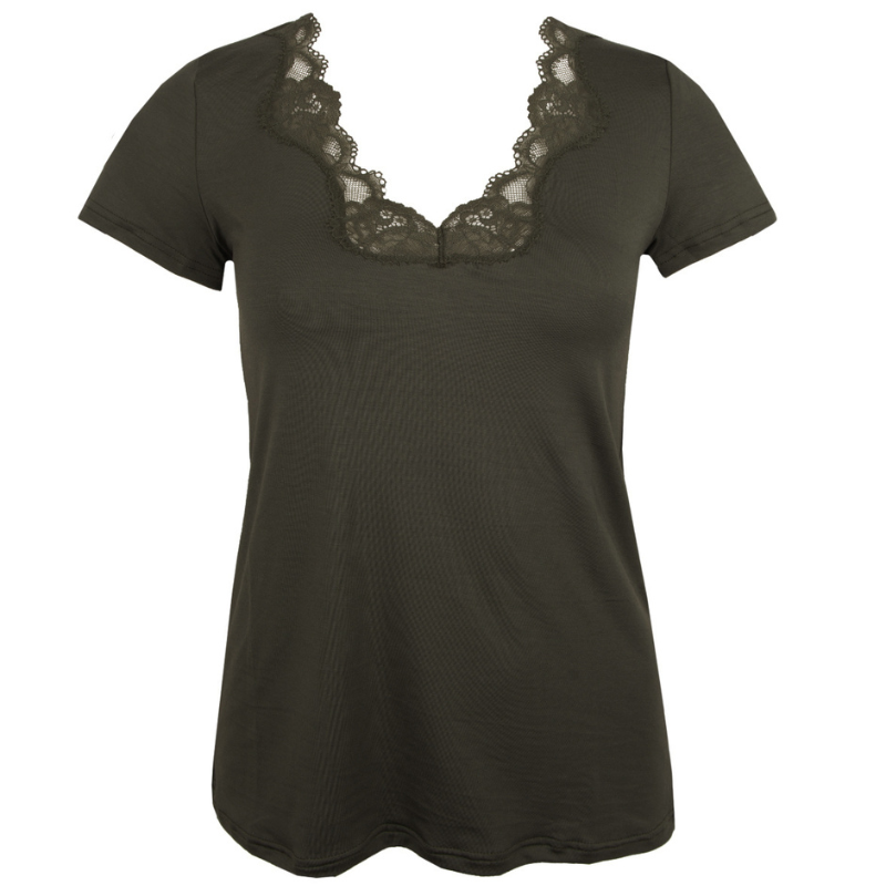 Antigel Simply Perfect Short-Sleeved Top - Victoria's Attic