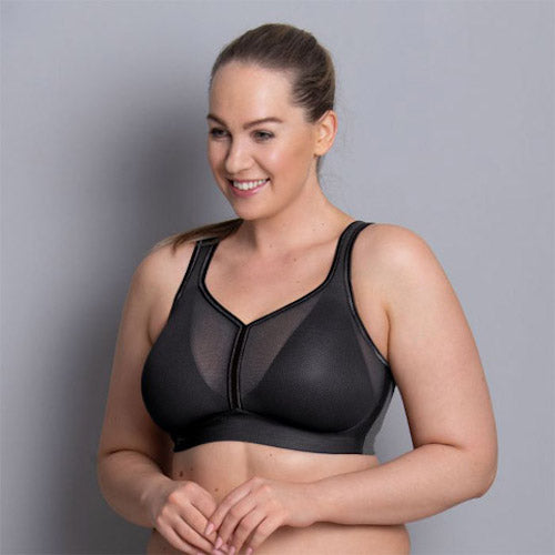 Active Maximum Support Wire Free Sports Bra Black 42D by Anita