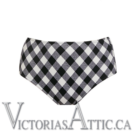 Freya Totally Check High Waist Bikini Brief - Victoria's Attic