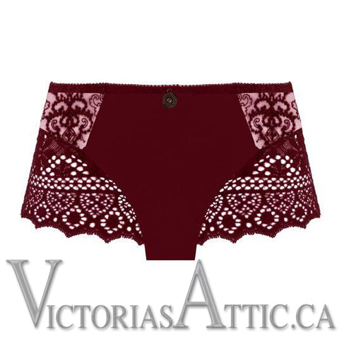 Empreinte Cassiopee Panty Grenat - Victoria's Attic