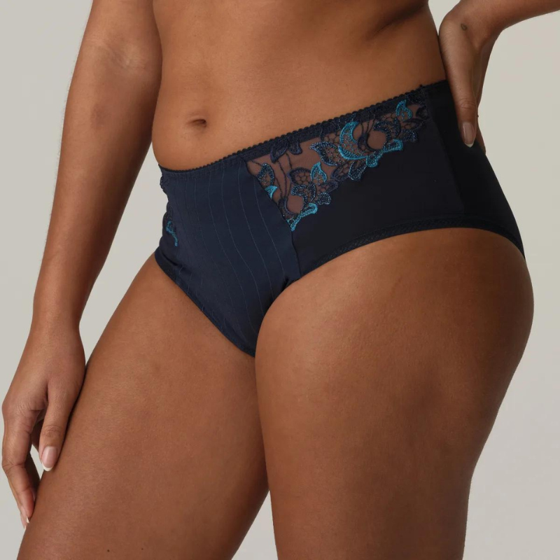 Prima Donna Deauville Full Brief Velvet Blue - Victoria's Attic