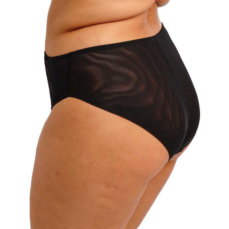 Elomi Reja Brief Black - Victoria's Attic