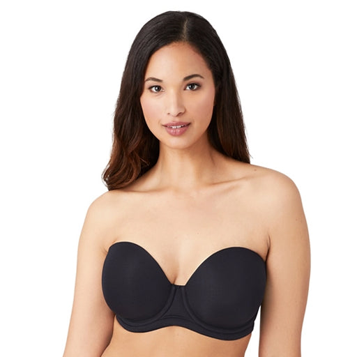  Womens Seamless Underwire Bandeau Minimizer Strapless Bra  For Big Busted Women Natural 34G