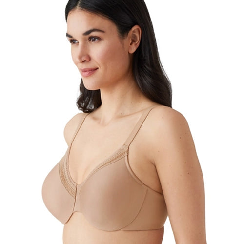 A pair of Wacoal 34 D Perfect Primer Underwire T-Shirt Bras