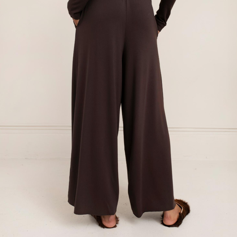Paper Label Leif Cropped Pant Chocolate Torte - Victoria's Attic