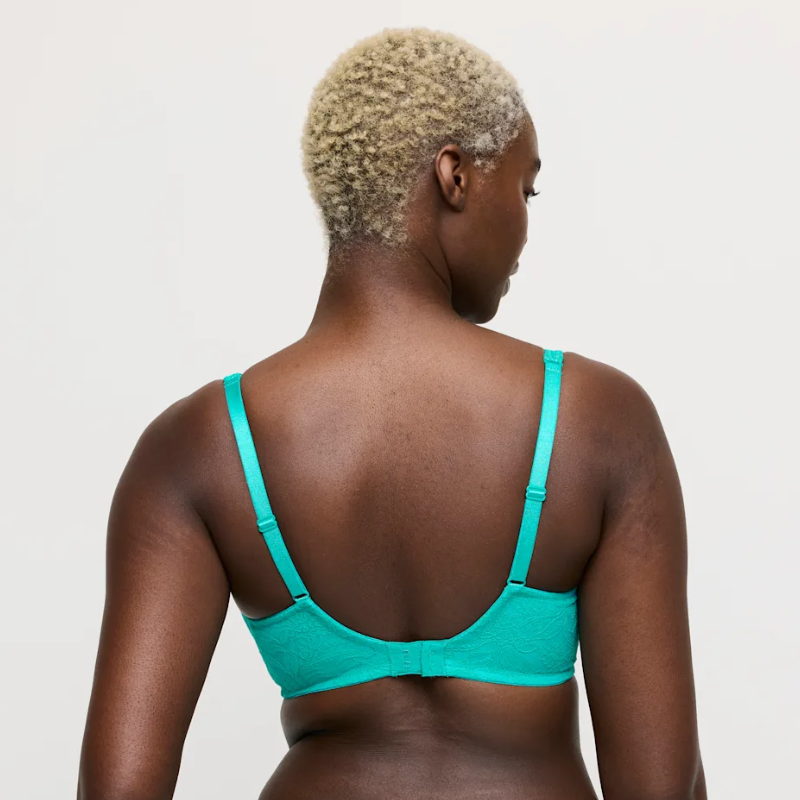 Prima Donna Twist Palermo Half Padded Plunge Bra Sunny Teal - Victoria's Attic