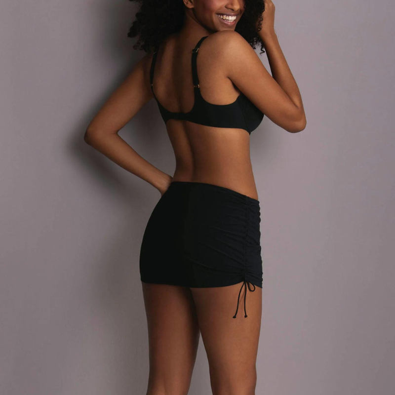 Anita Kim Swim Skirt Black - Victoria's Attic