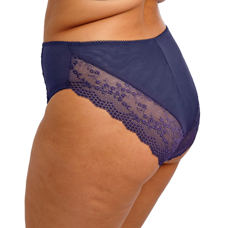 Elomi Lucie High Leg Brief Midnight - Victoria's Attic