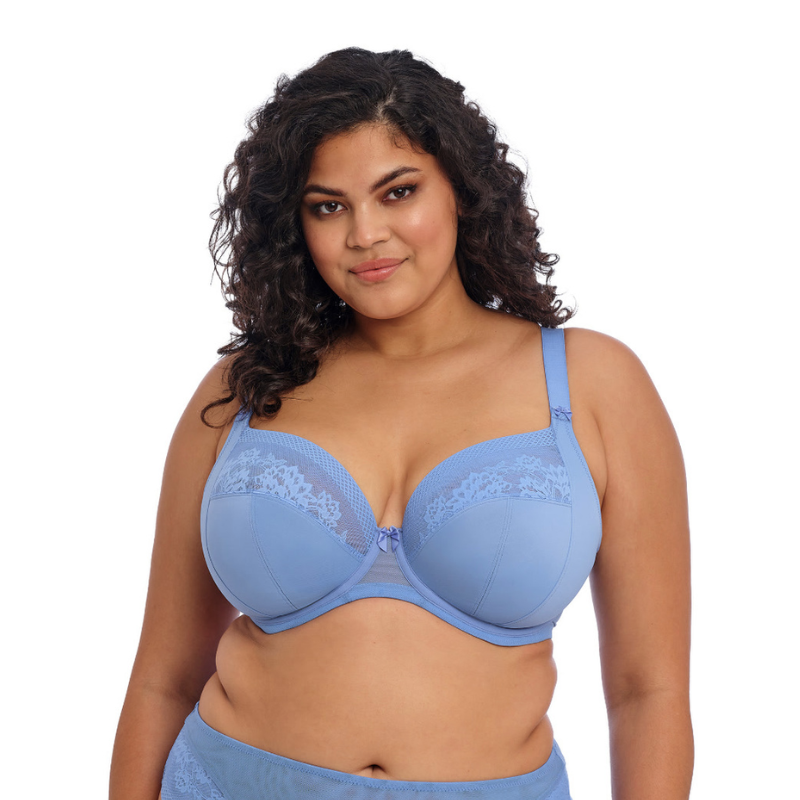 Elomi Nerina Stretch Plunge Bra Cornflower - Victoria's Attic