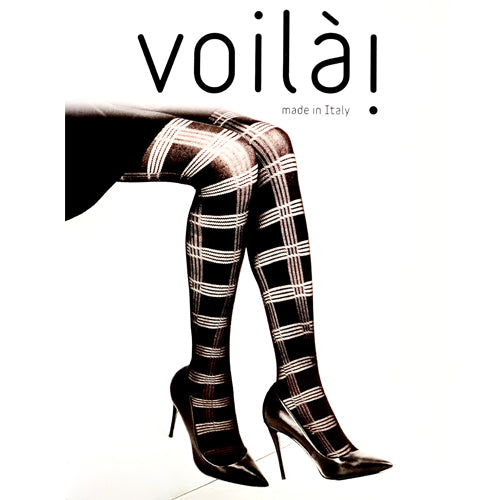 Voila! Nicola Collant Mode Fashion Tight - Victoria's Attic