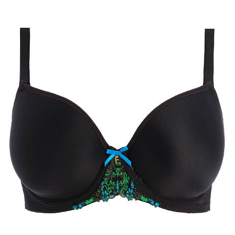 Load image into Gallery viewer, Freya Show-Off Moulded Plunge Bra Black - Victoria&amp;#39;s Attic
