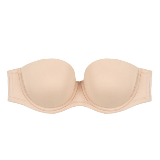 Fantasie Smoothing Seamless Strapless Bra Size 36DDD Nude Color