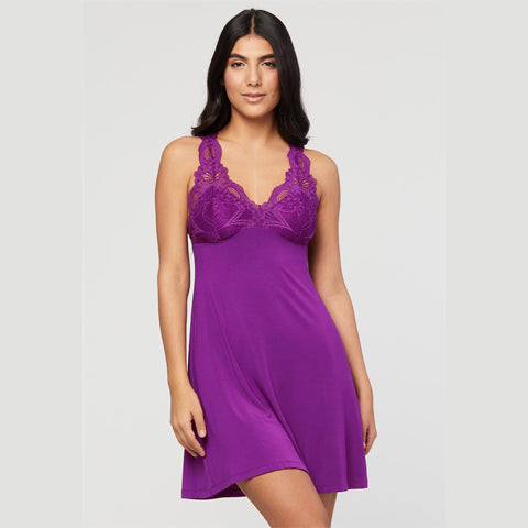 Fleur't Iconic Chemise Dark Orchid - Victoria's Attic
