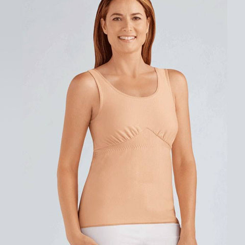 Amoena Michelle Post Surgery Camisole with Drain Management Nude - Victoria's Attic