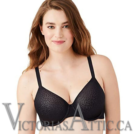 Load image into Gallery viewer, Wacoal Back Appeal Moulded T Shirt Bra Black - Victoria&amp;#39;s Attic

