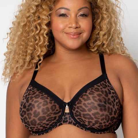 Victoria's Secret Curvy Couture Sheer Mesh Full-Coverage Unlined