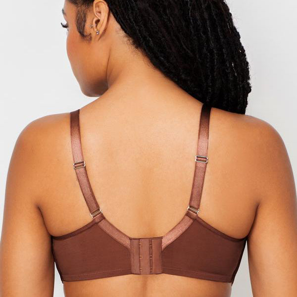 Curvy Couture Mesh Unlined UW Bra Designer Chocolate - Victoria's Attic