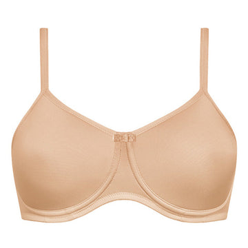  Womens Nancy Non-Wired Pocketed Mastectomy Bra Nude 44G