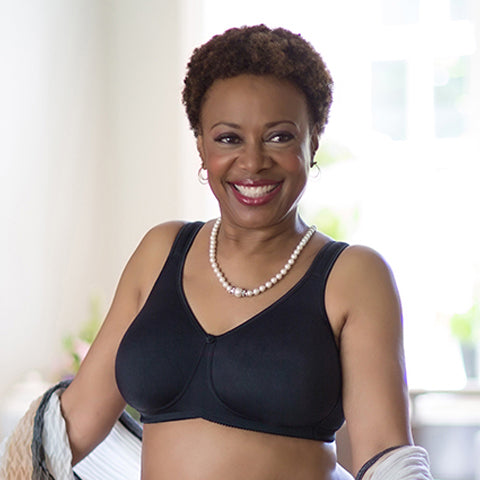 Silhouette Soft Full Cup Bra White With Optional Mastectomy
