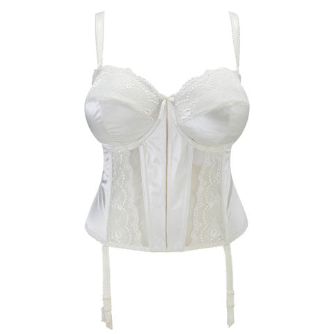 Elomi Cate Uw Full Cup Banded Bra - White - MarieSue Lingerie