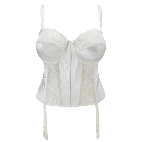 Elomi Maria UW Bustier White - Victoria's Attic