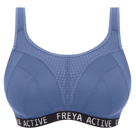 Freya Dynamic Wireless Sports Bra Denim – Victoria's Attic