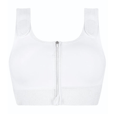 Amoena Pamela Seamless Surgical Bra White - Victoria's Attic