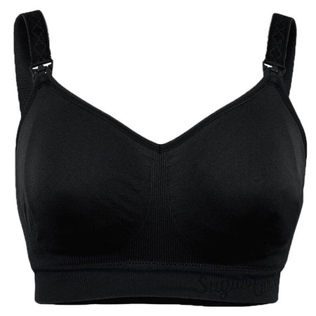 Sugar Candy Wireless Full Cup Maternity and Nursing Bralette 27-8005 - Black