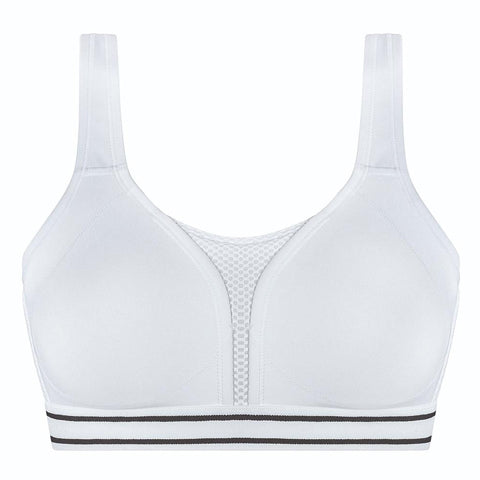 Amoena Performance Sports Bra White - Victoria's Attic