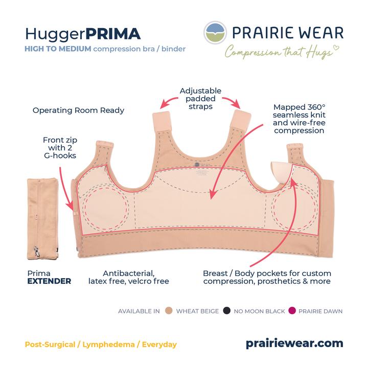 PRODUCTS WE LOVE - Prarie Wear Hugger Compression Bra - Pretty in Pink  Boutique
