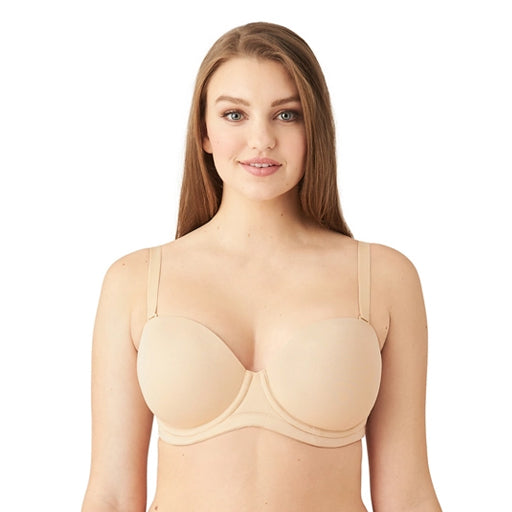 Buy Nykd by Nykaa Breathe Cotton Padded wired Strapless bra Medium