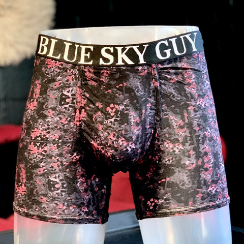 Load image into Gallery viewer, Blue Sky Middle Man Boxer Brief Cherry Jam - Victoria&amp;#39;s Attic
