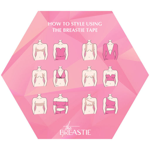 The Breastie Breast Tape Black - Victoria's Attic