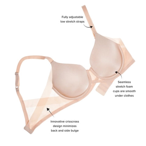Wacoal Ultimate Side Smoother Bra Sand - Victoria's Attic