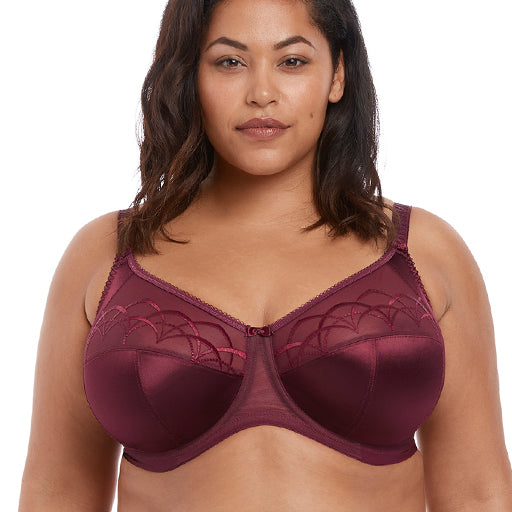 Elomi Cate Full Cup Banded Bra Cabernet – Victoria's Attic
