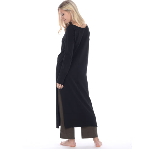 Paper Label Alexandria Side Split Dress Black - Victoria's Attic