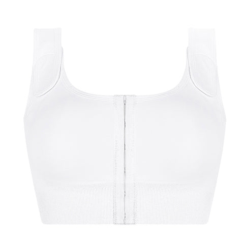Load image into Gallery viewer, Amoena Sina Seamless Surgical Bra White - Victoria&amp;#39;s Attic
