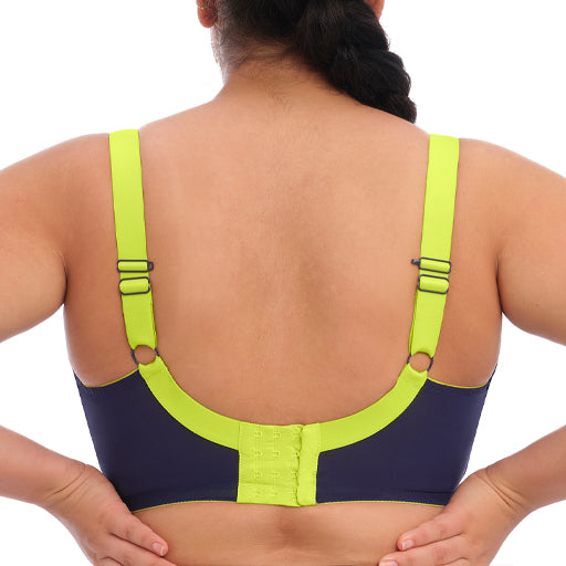 Elomi Energise Sports UW Bra Blue - Victoria's Attic