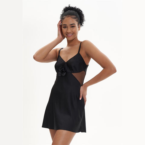 Rya Tania Chemise Black - Victoria's Attic