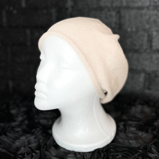 Parkhurst Convertible Cotton Slouchy Head Cover Sandstone - Victoria's Attic