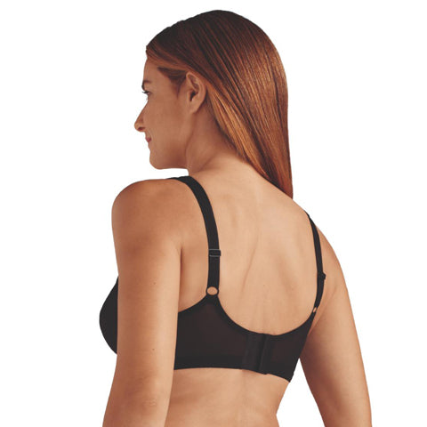 Amoena Kelly Wireless Mastectomy Bra Black - Victoria's Attic