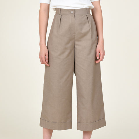 Molly B Cropped Wide Legs Pants - Victoria's Attic